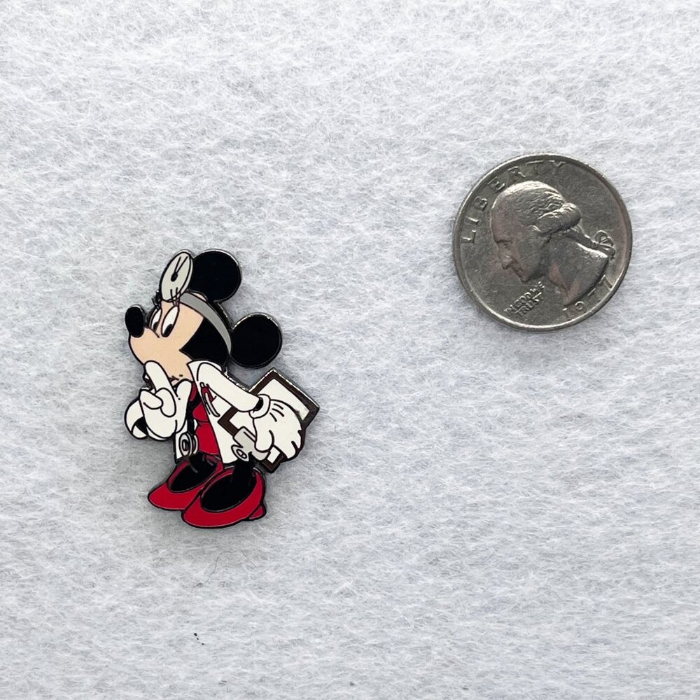 🔮 5/$25 Disney Doctor Minnie Mouse Pin - Picture 2 of 3